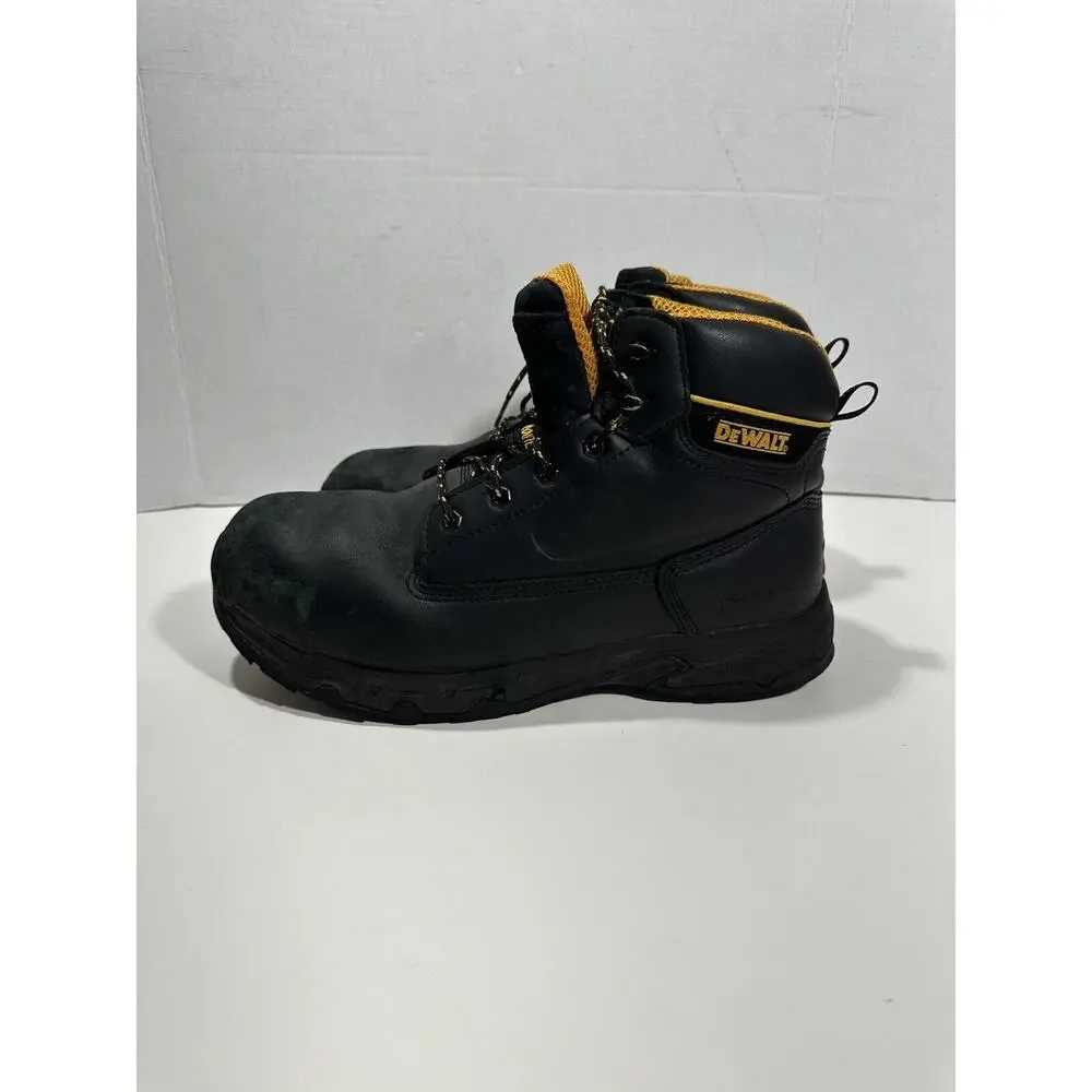 DEWALT ASTM F2413-18‎ Men's Steel Toe Work Boots Size 13 Black EVA Leather 77366